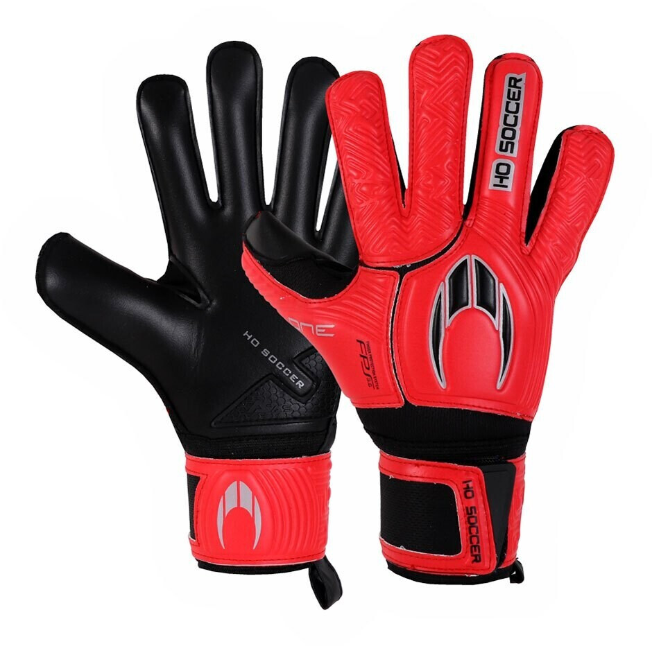 Photos - Other inventory HO Soccer HO Soccer Ultimate One Flat Protek Goalkeeper Gloves Red (800.02