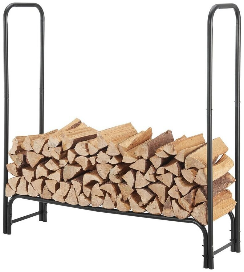 casa.pro Kwethluk Firewood Rack Steel black