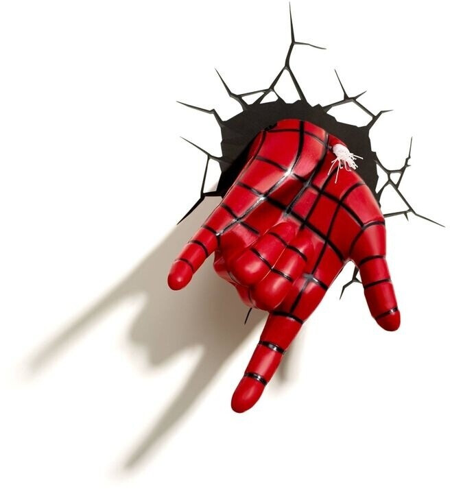 Paladone Marvel Spider-Man Hand 3D Wall Light