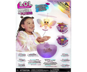 LOL Surprise Magic Flyers: Flutter Star Hand Guided Flying Doll,  Collectible, Touch Bottle Unboxing, Gift for Girls Age 6+