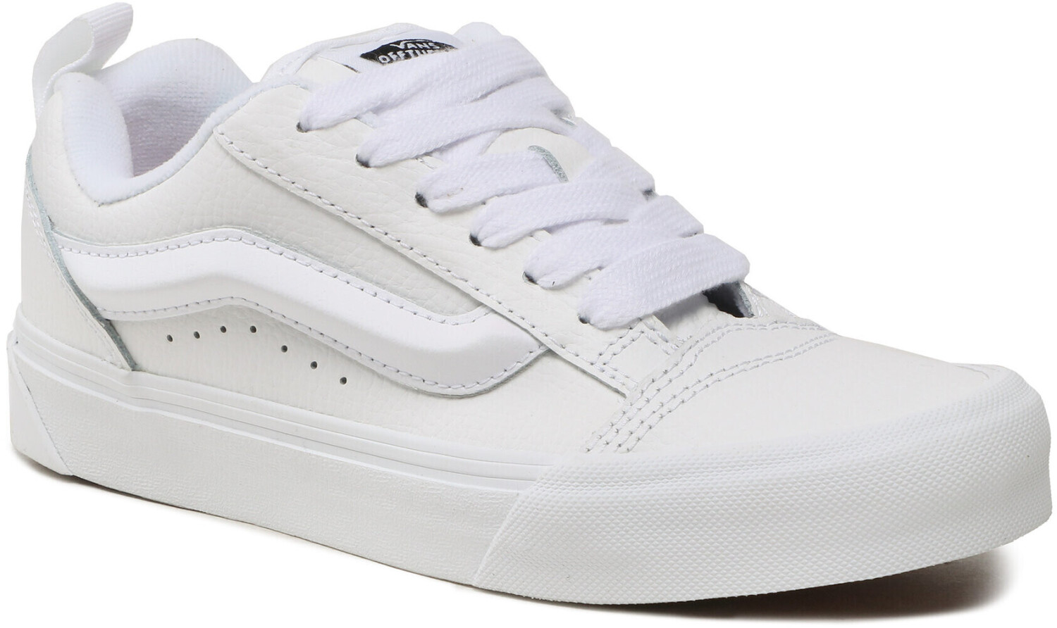 Buy Vans Leather Knu Skool white from 30.00 Today Best Deals