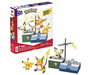 Buy Mattel Mega Construction Pokemon Trio Pichu Pikachu Raichu from 14.99 Today Best Deals on idealo