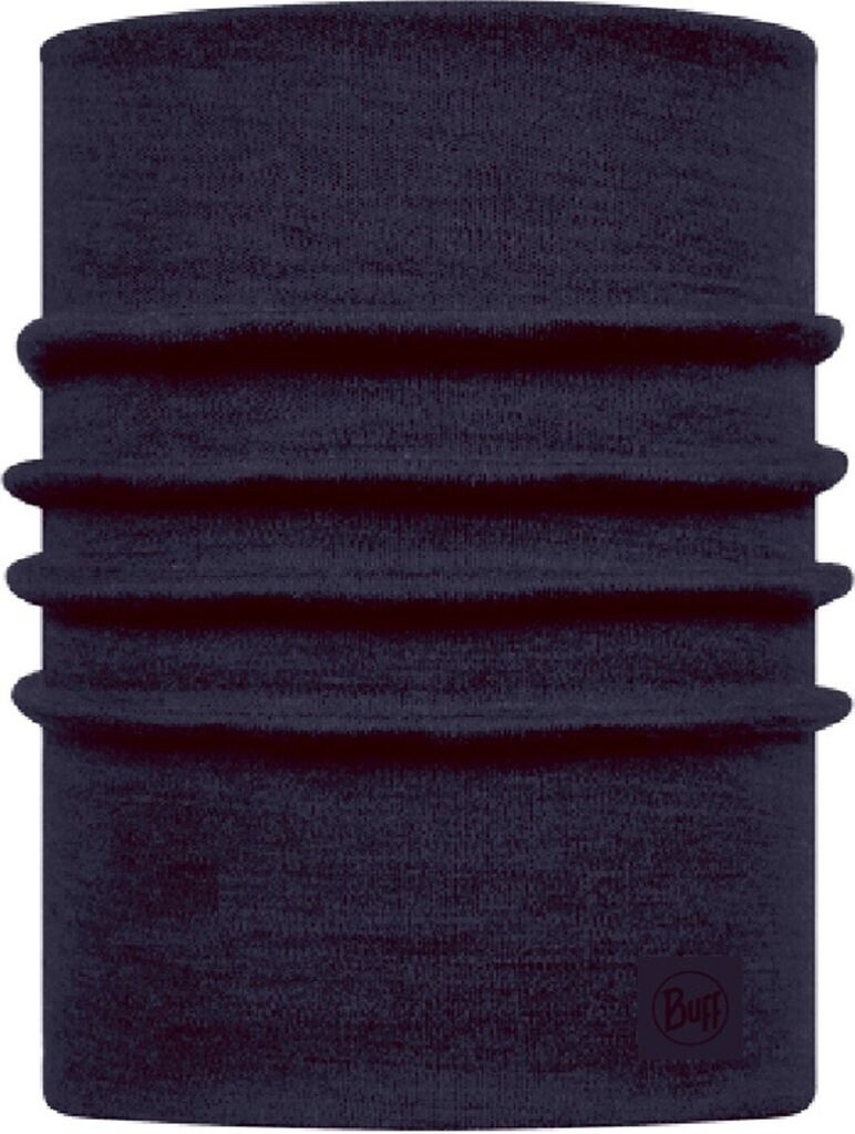 Buff Heavyweight Merino Wool solid blue indigo