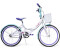 Huffy Bikes 20 Zoll Kinderfahrrad für Mädchen weiß
