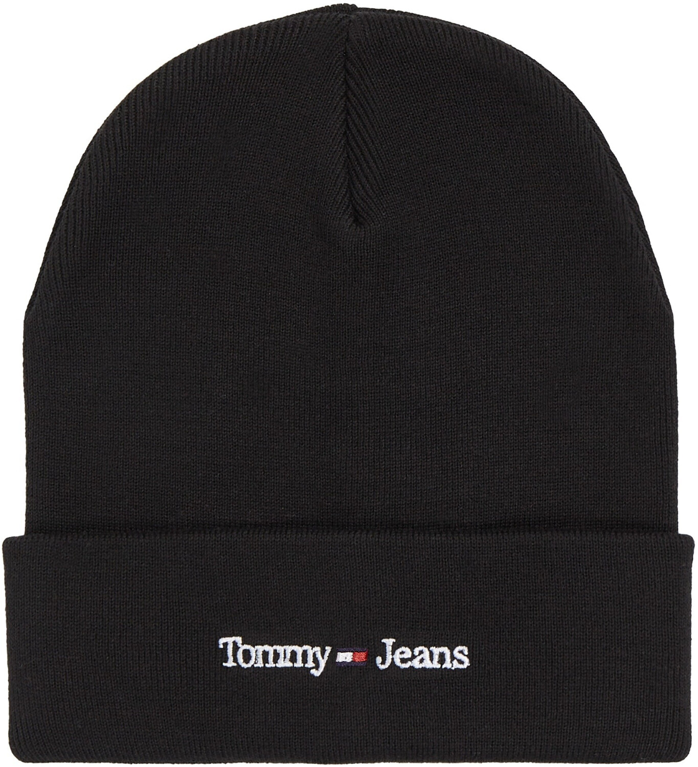 Tommy 21,00 Hilfiger Rippstrick | aus Logo-Beanie € bei (AW0AW15473) ab Preisvergleich