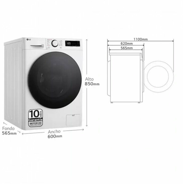 LG F4DR6011AGW.ABWQPES, Bild 7