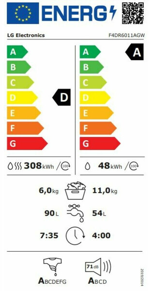 LG F4DR6011AGW.ABWQPES, Bild 8