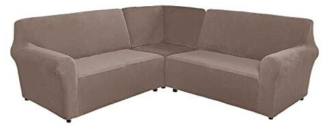 ele ELEOPTION 3-piece corner sofa cover for L-shape