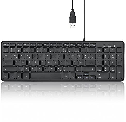 Perixx PERIBOARD-213U Black (DE)