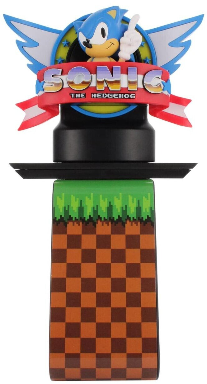 Exquisite Gaming 'Light Up' Cable Guys Ikon - Sonic the Hedgehog - Phone & Controller Holder