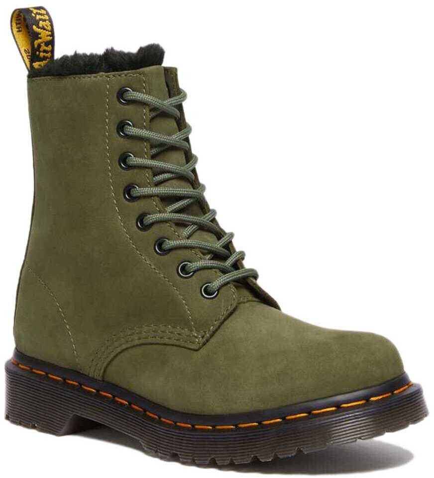 Dr. Martens Serena Nobuk olive au meilleur prix sur idealo