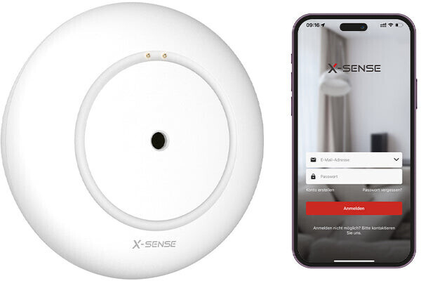  X-Sense Detector de fugas de agua Wi-Fi, alarma