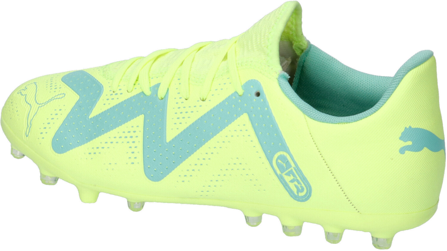 Puma Future Play MG (107190) fast yellow/black/electric peppermint a €  43,00 (oggi)