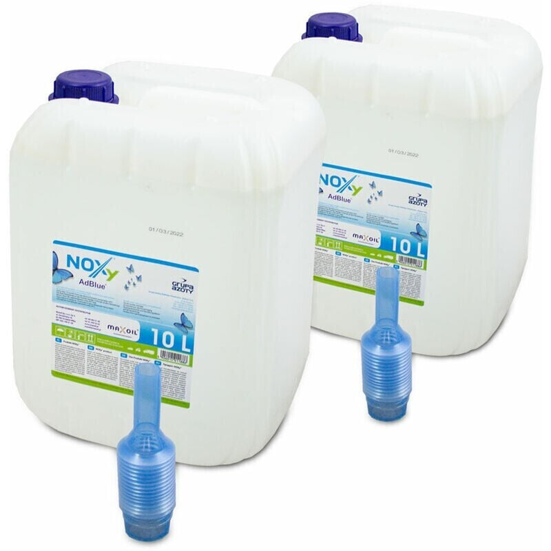 AdBlue® 2 x 10 Liter Kanister mit Ausgießer