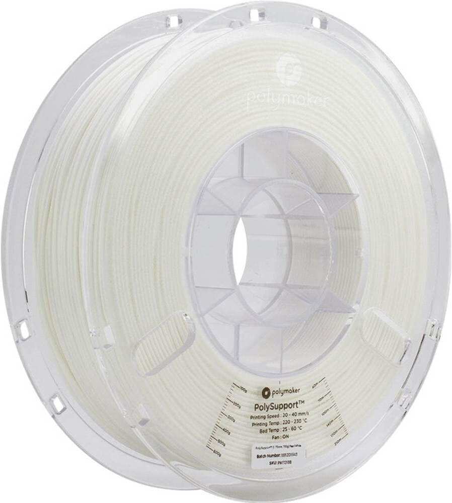 Polymaker PolySupport for PLA 1,75mm 750g White