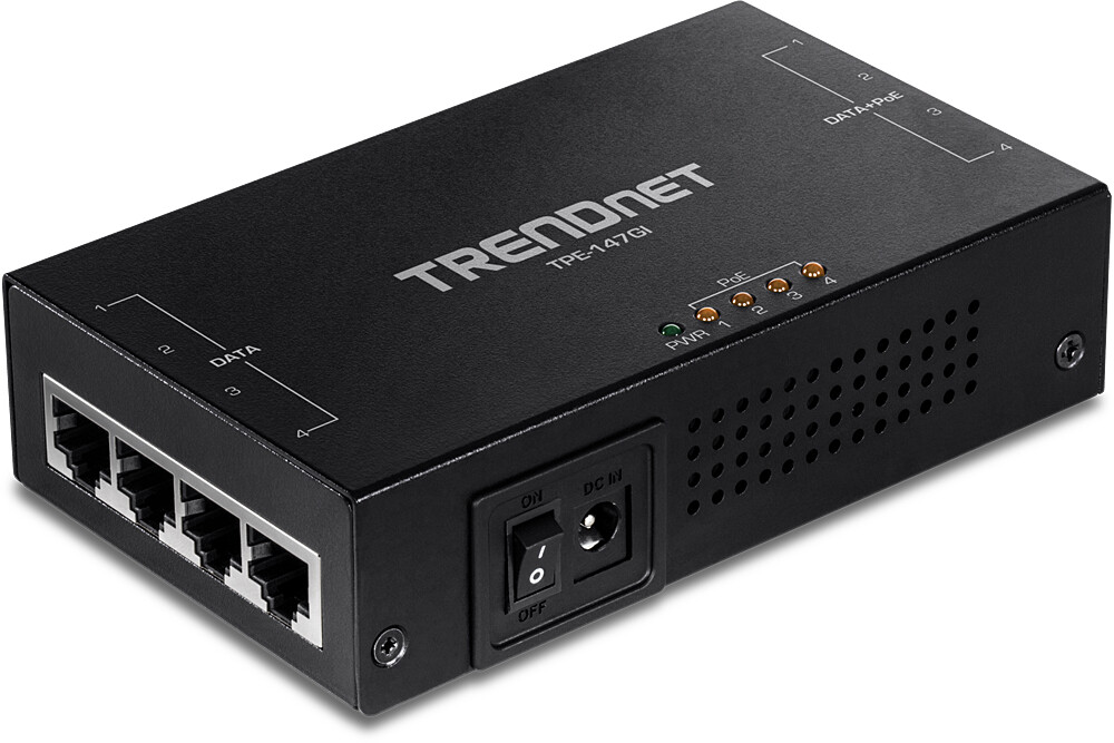 TRENDnet PoE+ Injector (TPE-147GI)