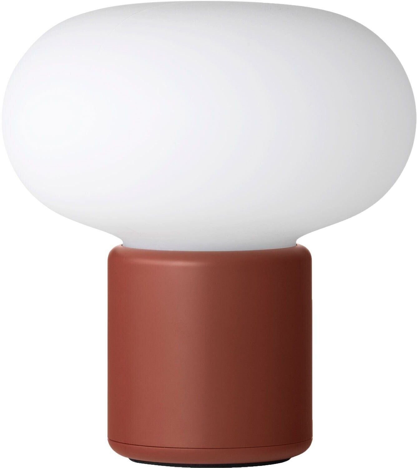 New Works Karl-Johan Table Lamp Portable Earth red