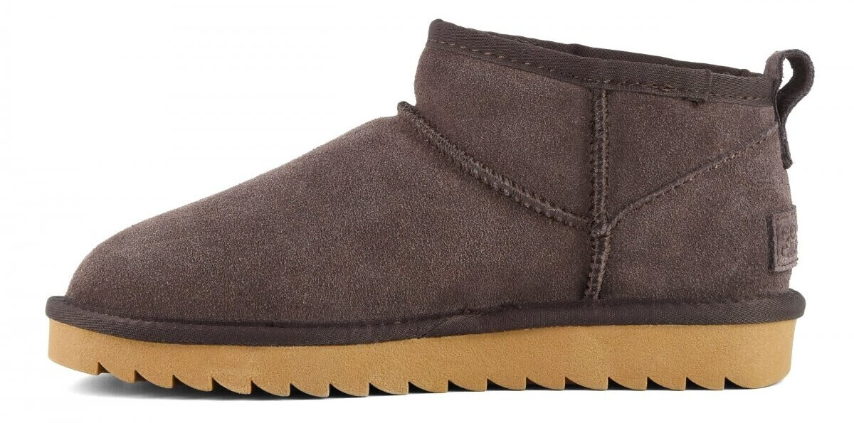 Colors of California Short Winter Boot Suede (YW078) moka