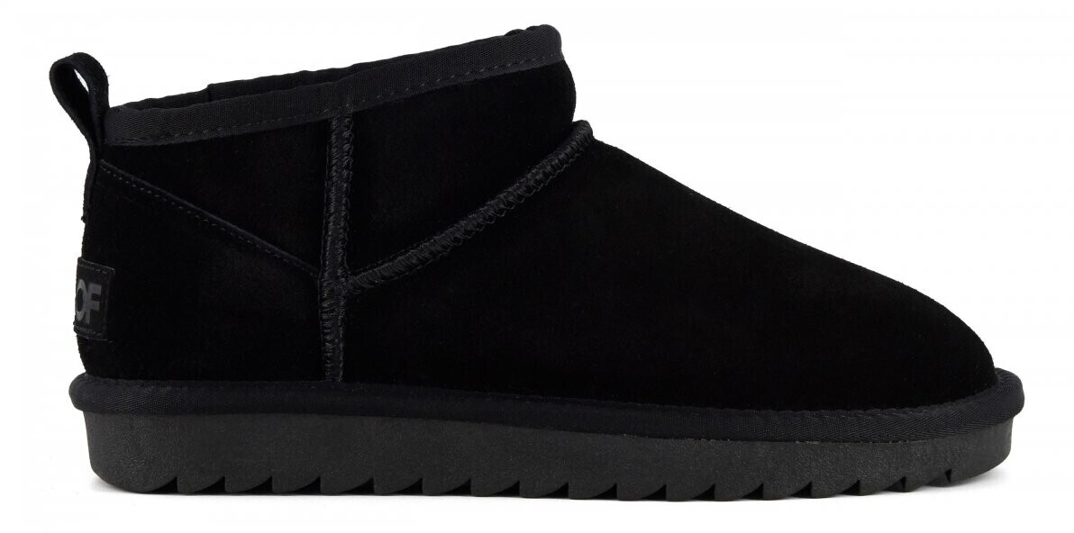 Colors of California Short Winter Boot Suede (YW078) black