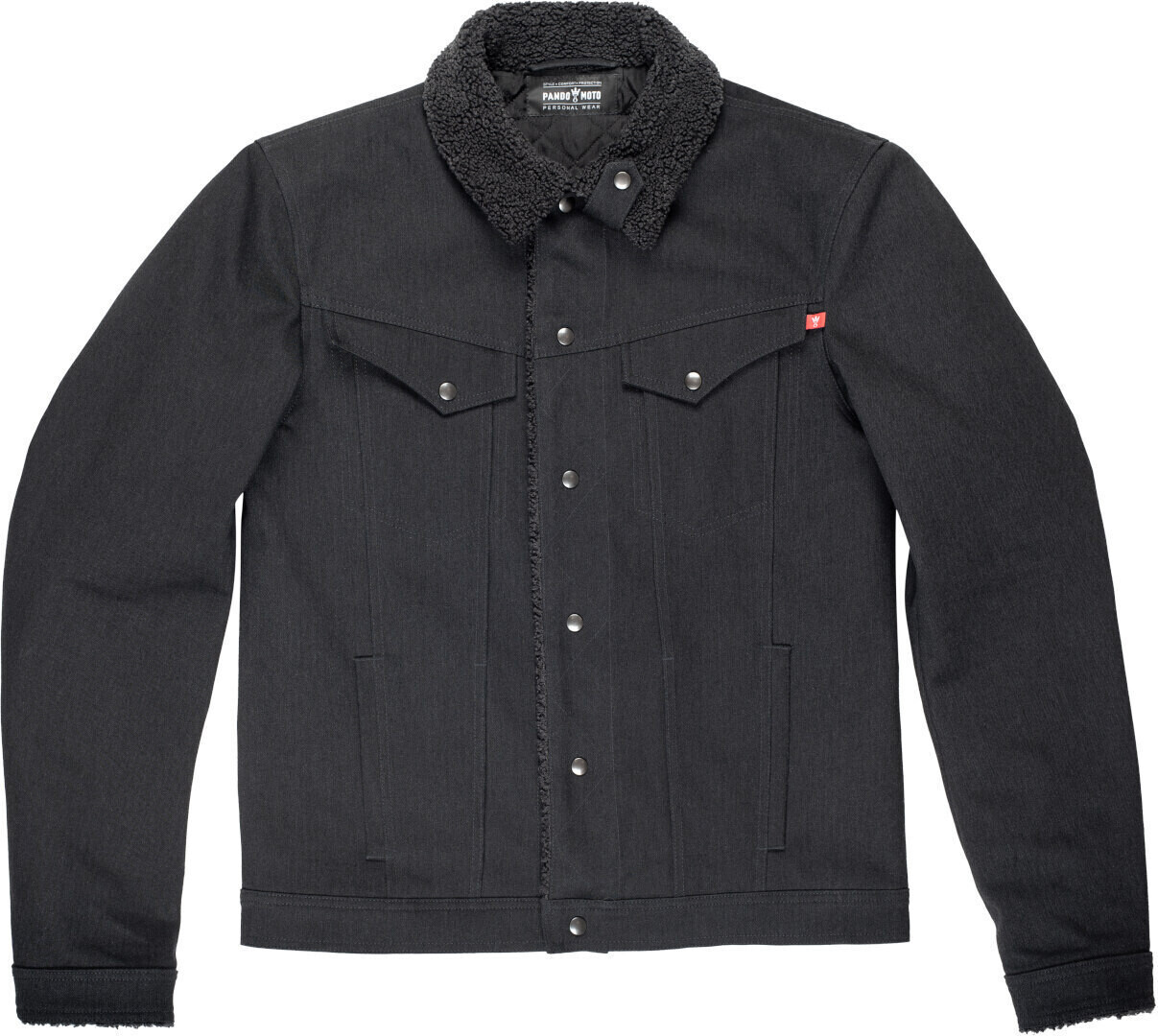 Pando moto Husky Cor 1 Textiljacket black