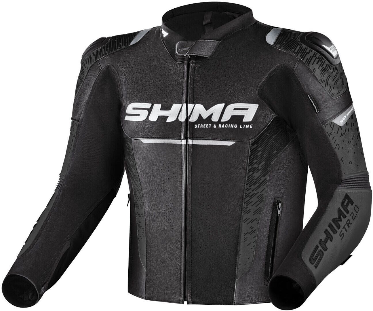 Shima STR 2.0 Leatherjacket black