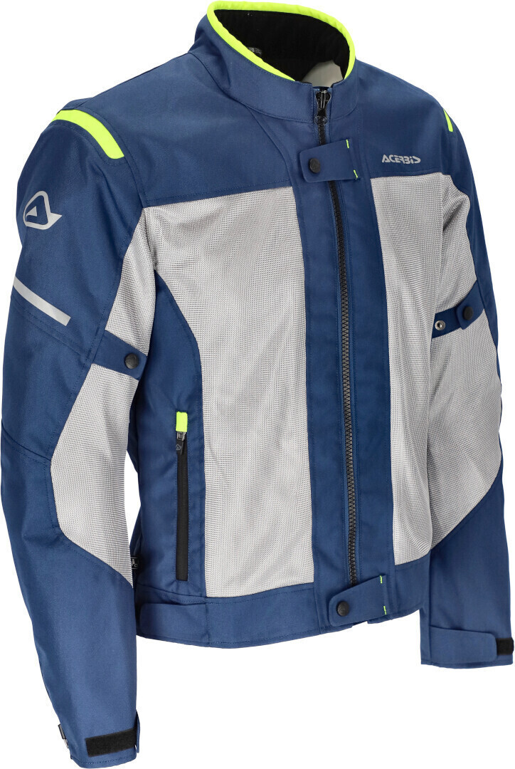 Acerbis Ramsey Vented Textiljacket blue/yellow