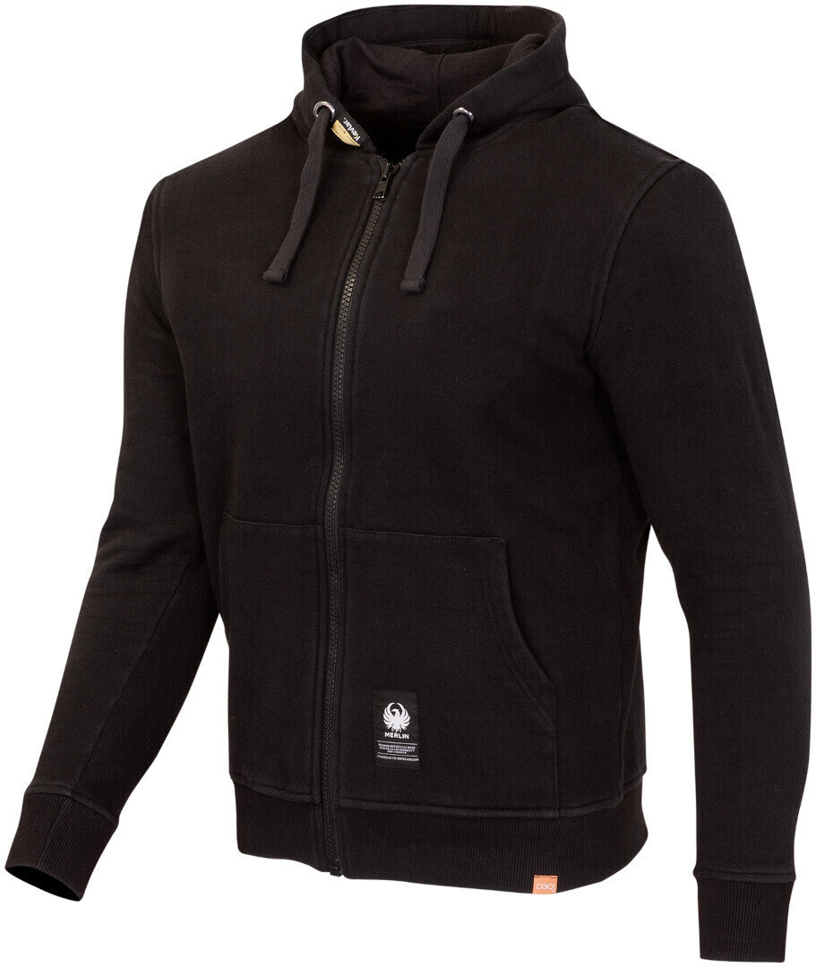Merlin Cody Built With Kevlar® Lady Zip Hoodie black