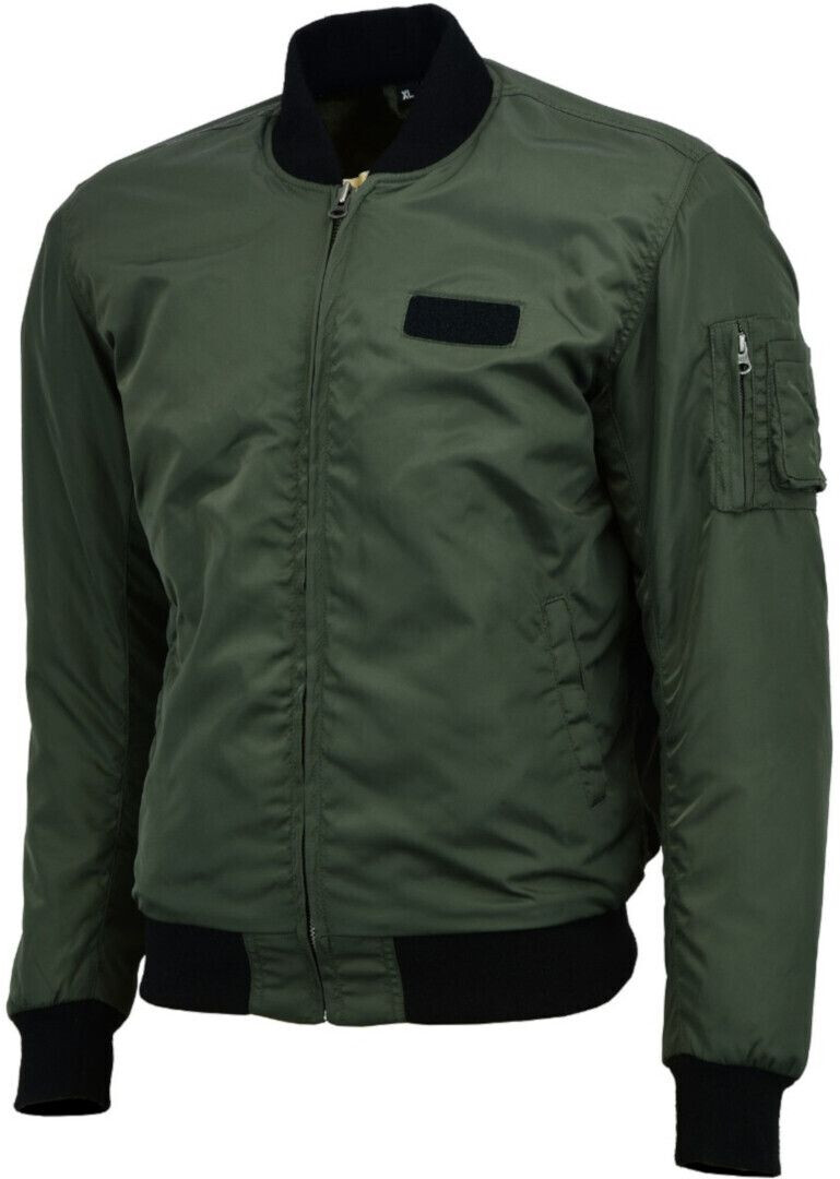 Bores Bomber Textiljacket black/green