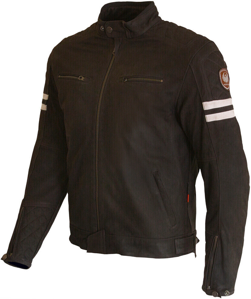 Merlin HII D3O Leatherjacket braun