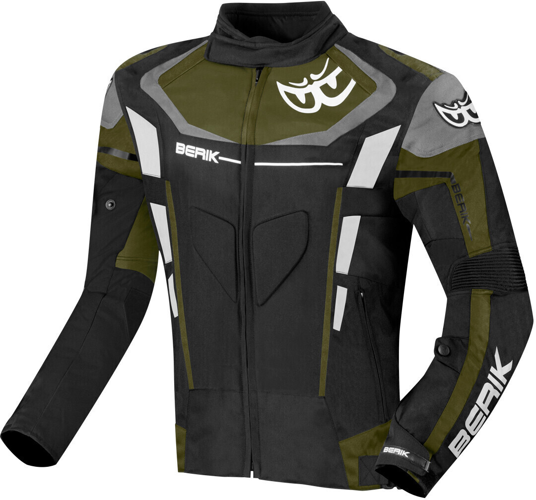 Berik Torino Evo WP Textiljacket black/grey/green