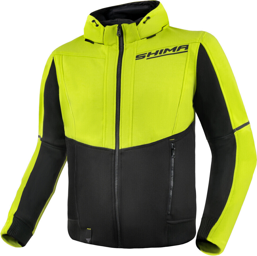 Shima Daybreaker Zip Hoodie black/yellow