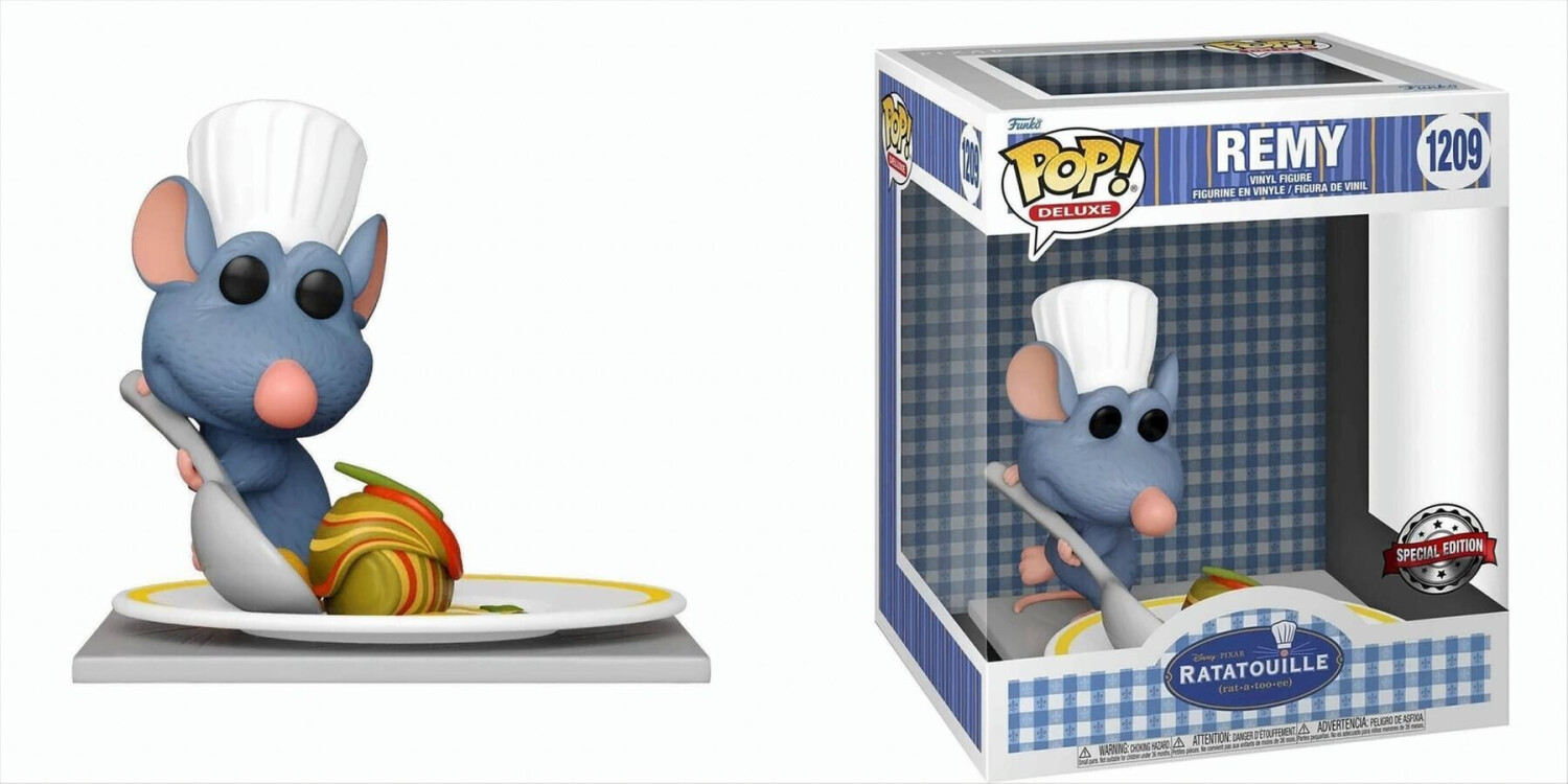 Rémi Rémy ratatouille pop Deluxe Disney Pixar exclusive - Ratatouille