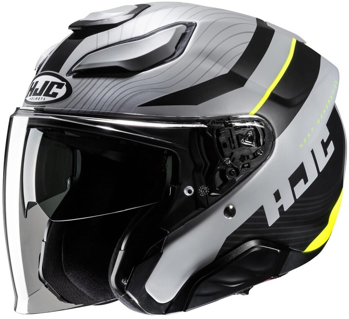 HJC F31 Naby MC3HSF gris/noir/jaune
