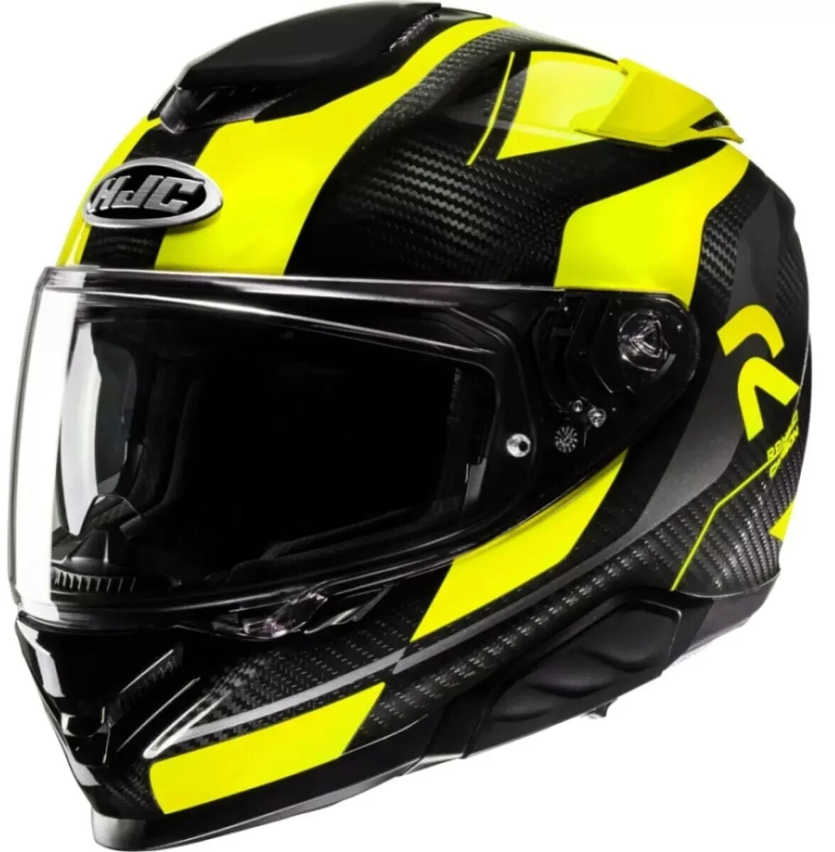 HJC RPHA71 Carbon Hamil MC3H noir/jaune fluo