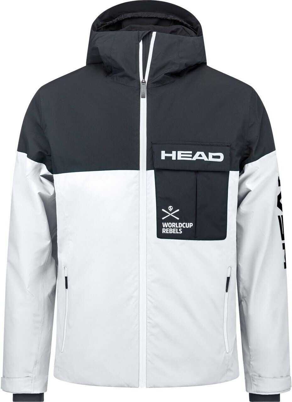 Photos - Ski Wear Head Race Nova Jacket white/black 