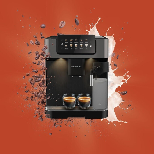 Grundig Kaffeevollautomat KVA 7230 schwarz dunkelsilber, Bild 2