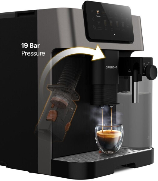 Grundig Kaffeevollautomat KVA 7230 schwarz dunkelsilber, Bild 17