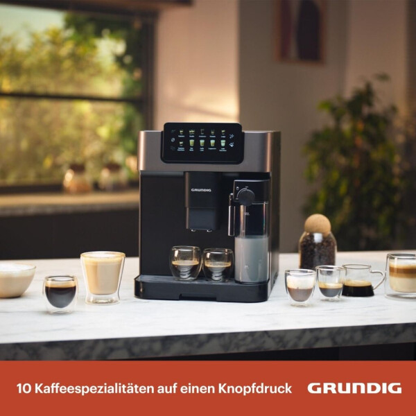 Grundig Kaffeevollautomat KVA 7230 schwarz dunkelsilber, Bild 3