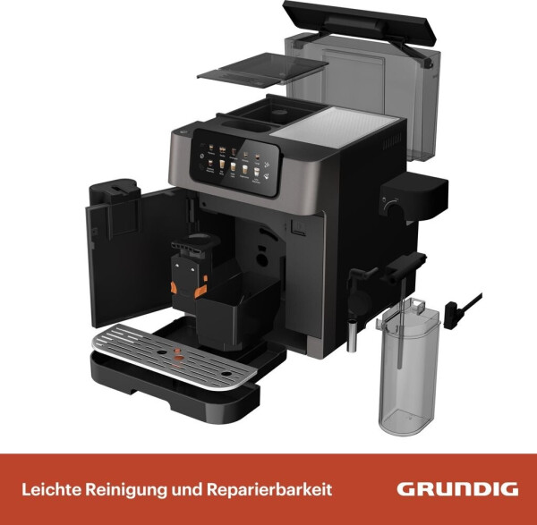 Grundig Kaffeevollautomat KVA 7230 schwarz dunkelsilber, Bild 4