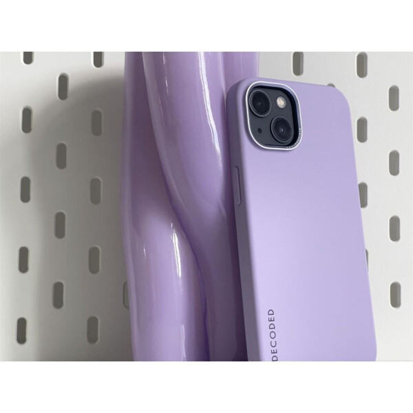 Decoded AntiMicrobial Silicone Backcover iPhone 14Plus Lavender, Bild 12