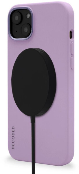 Decoded AntiMicrobial Silicone Backcover iPhone 14Plus Lavender, Bild 3
