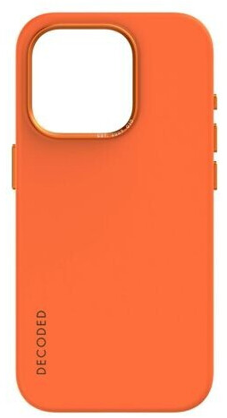 Decoded AntiMicrobial Silicone Backcover iPhone 15 Pro Max Apricot