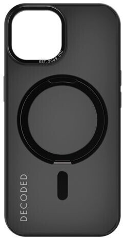 Decoded Recycled Plastic Loop Stand Backcover iPhone 15 Black