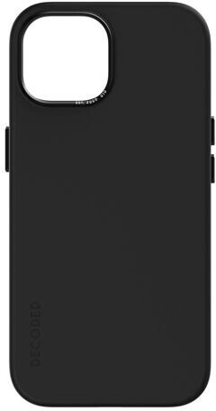 Decoded AntiMicrobial Silicone Backcover iPhone 15 Graphene