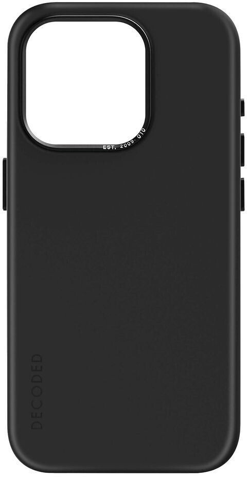 Decoded AntiMicrobial Silicone Backcover iPhone 15 Pro Graphene