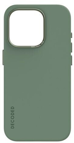 Decoded AntiMicrobial Silicone Backcover iPhone 15 Pro Max SageLeaf