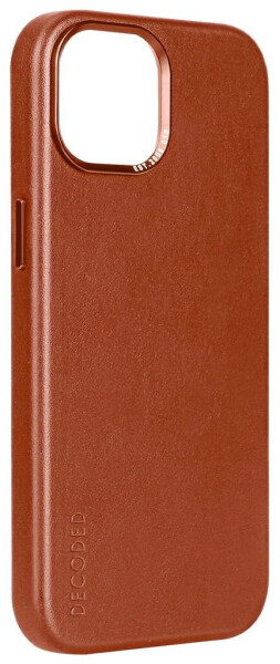 Decoded Leather Backcover for iPhone 15 Plus Tan, Bild 7