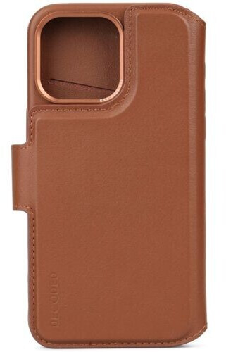 Decoded Leather Detachable Wallet iPhone 15 Pro Max Tan
