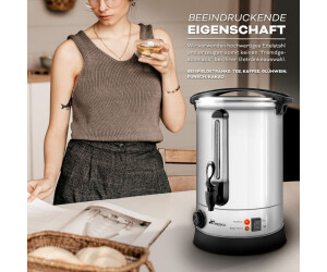 Tresko Glühweinkocher 10L / 1500W Einkochautomat aus Edelstahl ab 61,65 € (Oktober 2026)