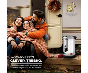 Tresko Glühweinkocher 20L ab 79.9 € | Vergleiche 14 Angebote auf